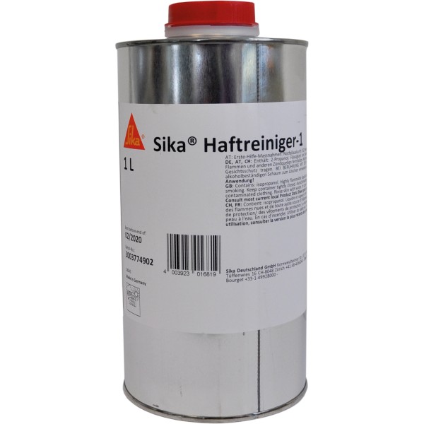 Sika® Haftreiniger 1 - 4 x 1 L Aludose von Sika Deutschland