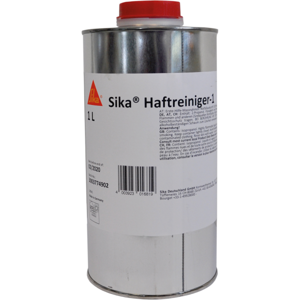 Sika® Haftreiniger 1 - 4 x 1 L Aludose von Sika Deutschland